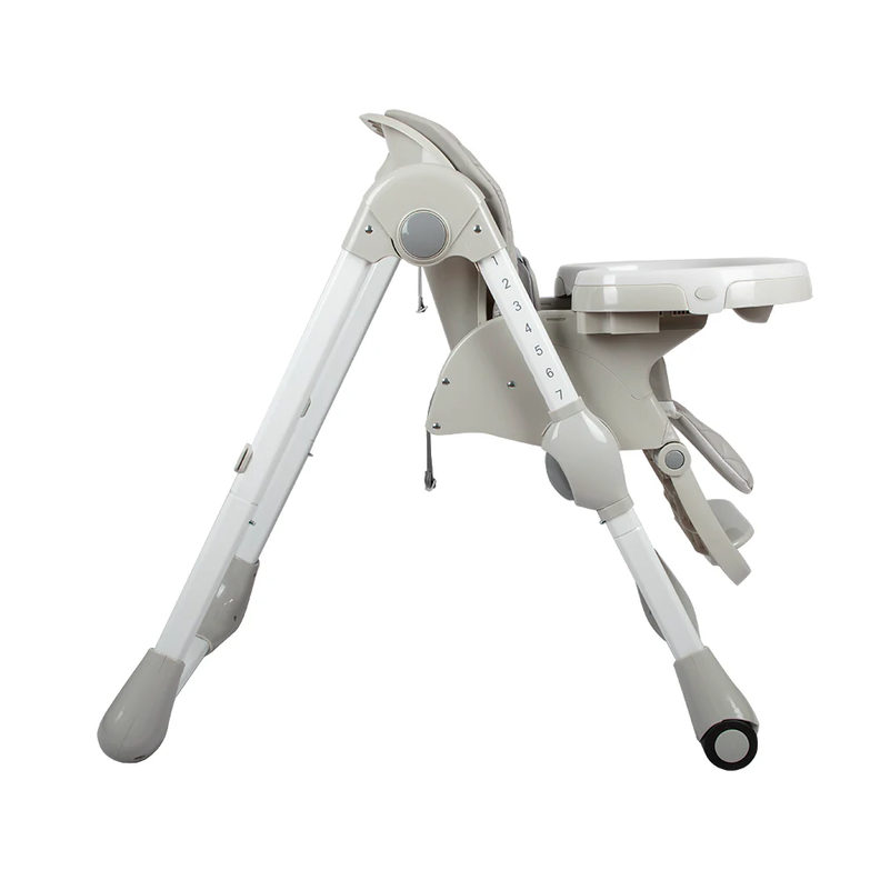 Silla De Comer Para Bebe Infanti Happy Meal Pro D007 Gris-3