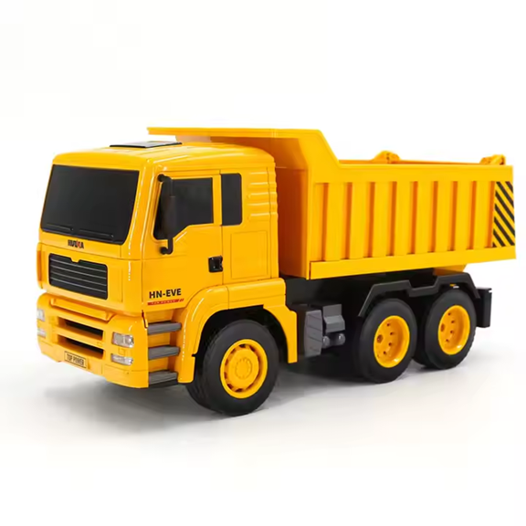 Camión Electrico Volquete RC Huina 1337 1:18 6CH 2.4GHz Recargable-0