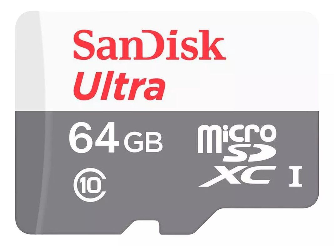 Tarjeta De Memoria Sandisk Ultra Con Adaptador SD 64GB-0