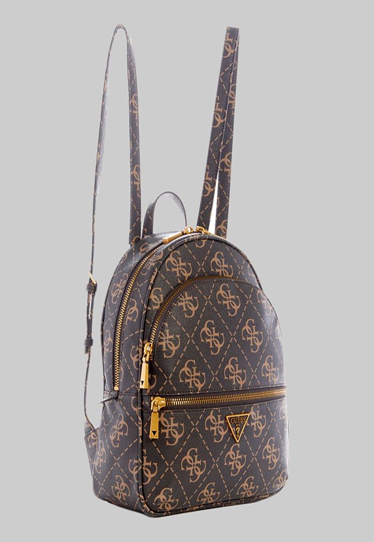 Mochila Guess Manhattan Large Backpack Bnl Café-1
