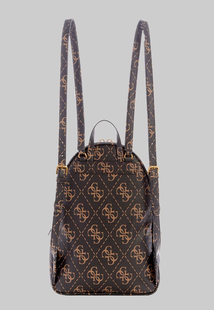 Mochila Guess Manhattan Large Backpack Bnl Café-2