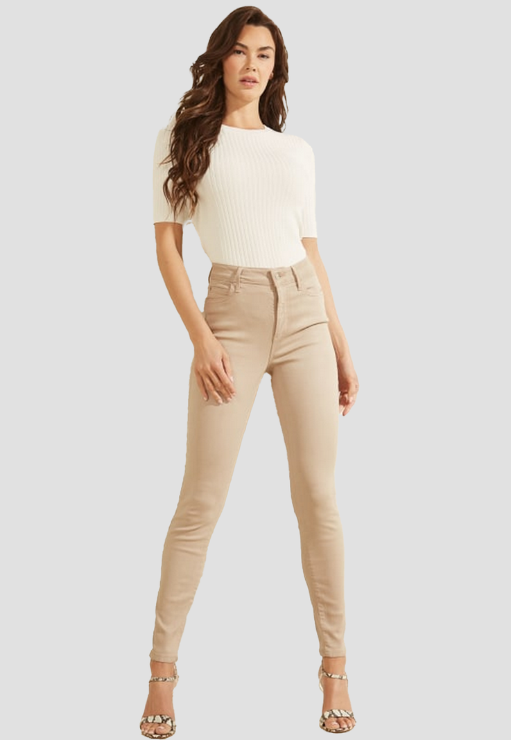 Jeans Guess Fashion Prem Denim Jeans F1J1 Beige-4