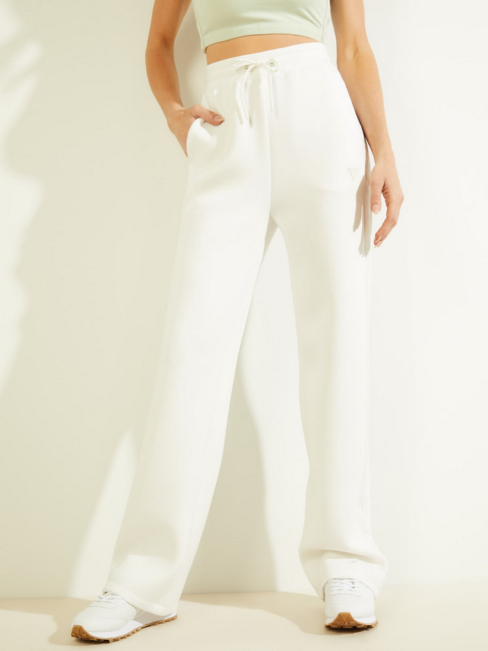Pantalon Guess Brenda Long Pants G6K5 Blanco-0