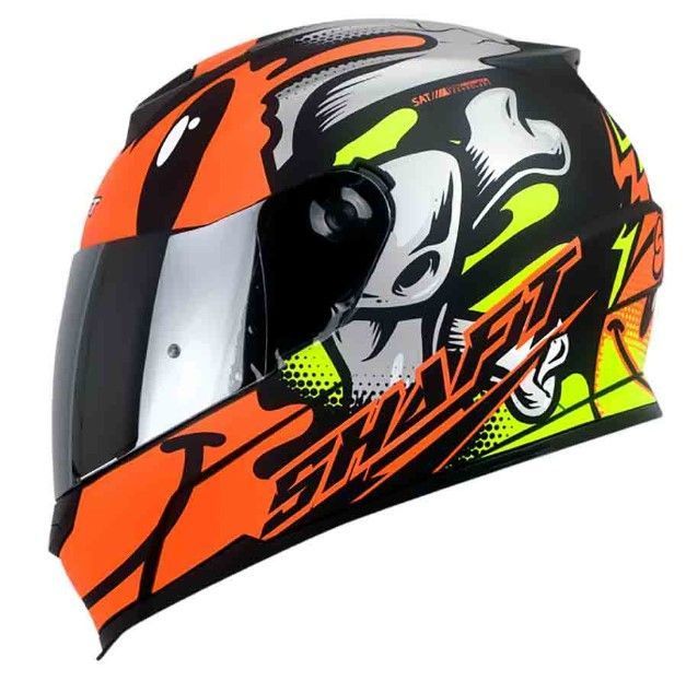 Casco Moto Shaft 502 Smiley ng nj.n sl Integral Norma dot-0