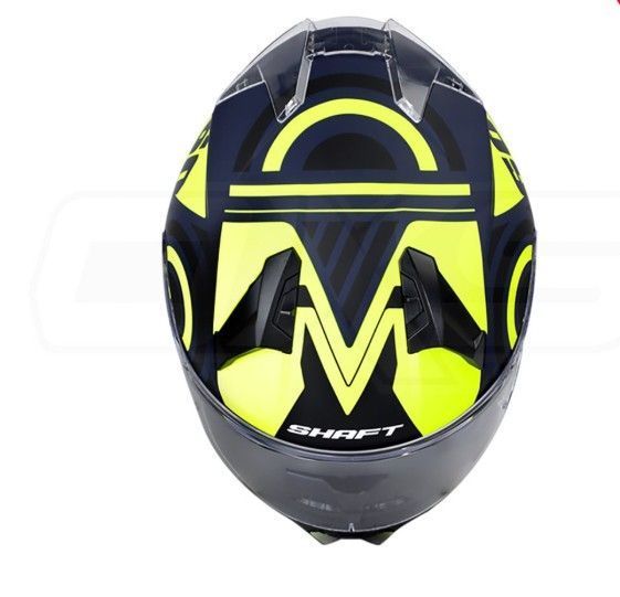 Casco Moto Shaft 560 Integral Duelo Azul Navy.m am.n-3