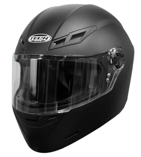 Casco Moto Tech t50 Integral Solid n.m Certificación dot-1