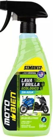 Lavado y Brillo Ecológico en Seco Simoniz Motobien-0