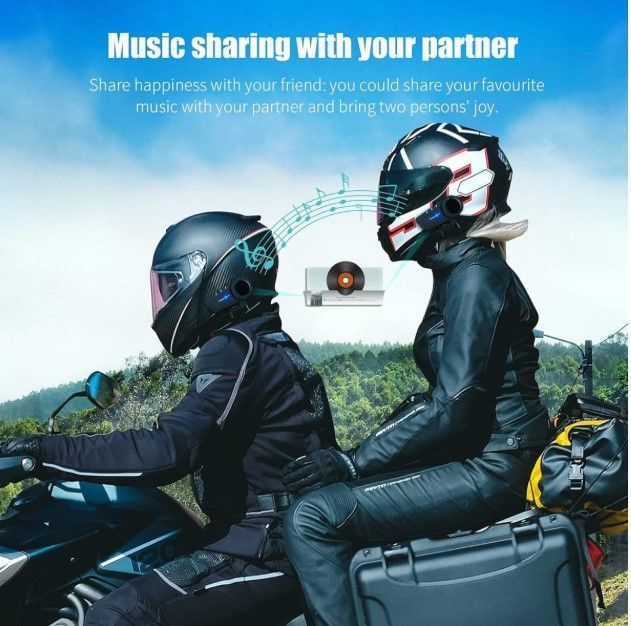 Manos Libres Freedconn KY pro Para Casco Moto IP65 Intercomunicador 6 vías-5
