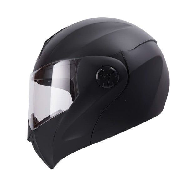 Casco moto ich 3110 solid n.m abatible con sun visor certificación dot 3cv-0