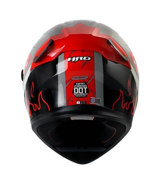 Casco Moto hro 514dv Polansky Nardo sl tr Integral-1