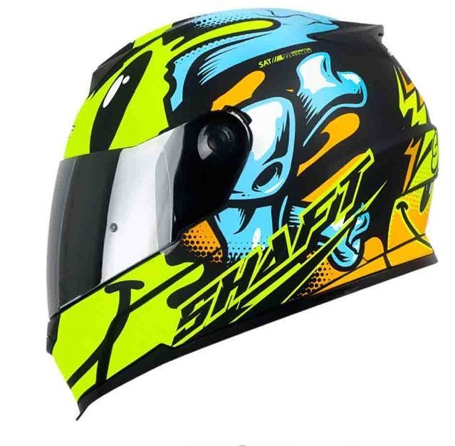 Casco MMoto Shaft 502 Smiley Am.n sl Integral Norma Dot-0
