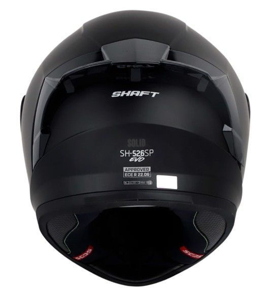 Casco Moto Shaft 526SP Evo Solid Ngero Azul Integral-1