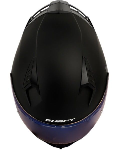 Casco Moto Shaft 526SP Evo Solid Ngero Azul Integral-2
