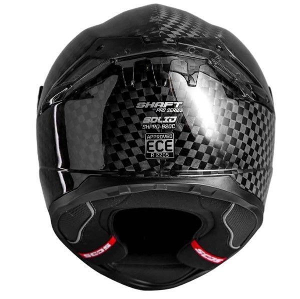 Casco Moto Shaft Pro 620c Evo Fibra de Carbono Integral Solid 12k n.b sl-2