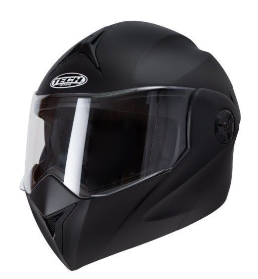 Casco Moto Tech t30 Abatible Solid n.m Certificación dot-0
