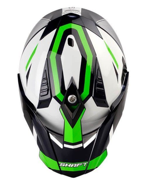 Casco Moto Shaft MX-380 Multiproposito Rebell Azul Navy-1