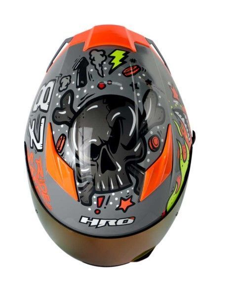Casco Moto Hro 514dv Nardo nj.n ir.rj Integral-3