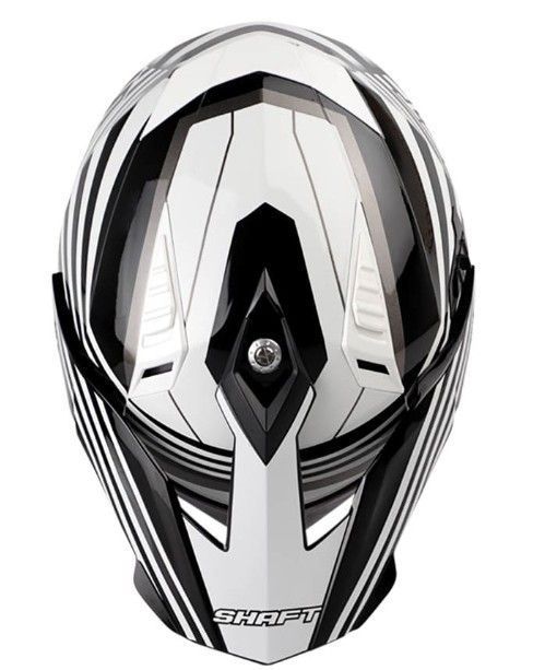 Casco Moto Shaft MX-380 Multiproposito Opal N.B BL -2