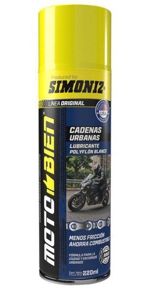 Lubricante de Cadena Urban Simoniz Motobien 220ml-0