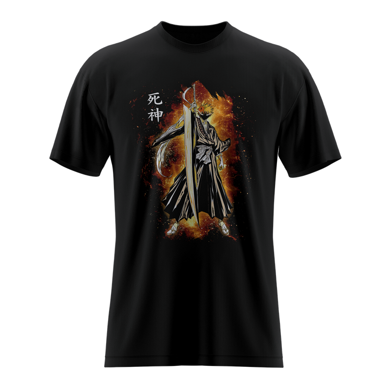 Polera Ichigo Kurosaki Bleach Anime-0