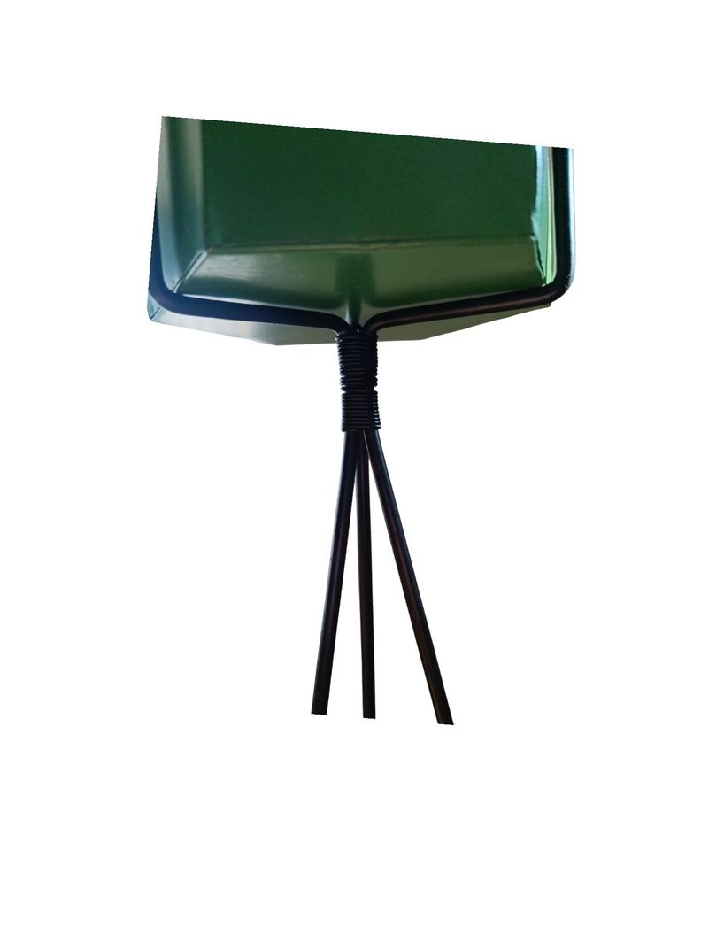 MACETA PLANTA METAL CON SOPORTE METALICO 68 Cm-2