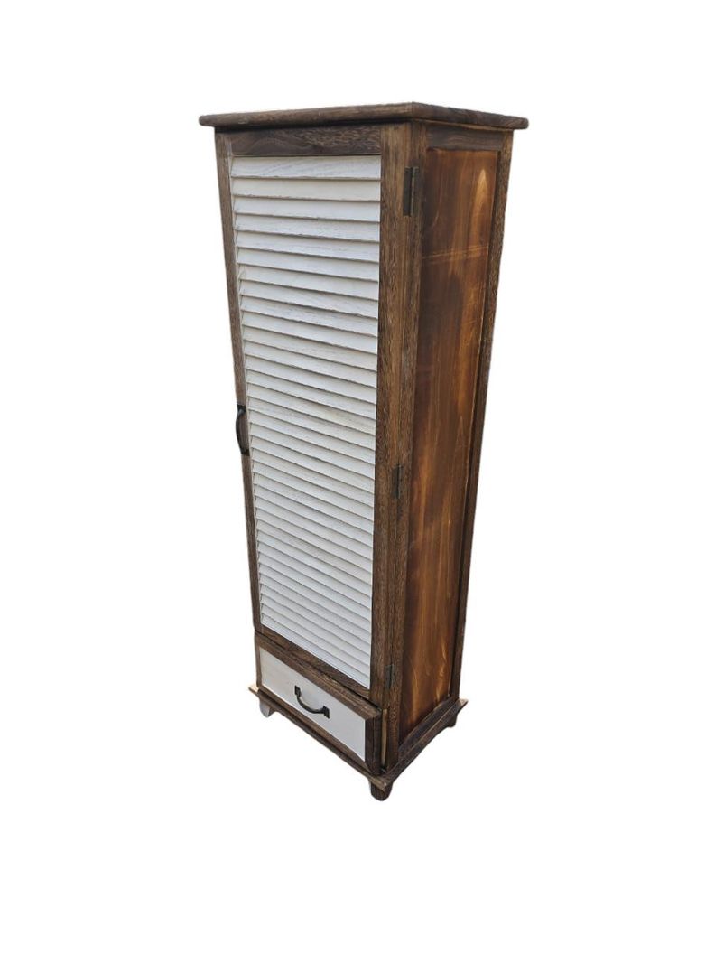 GABINETE MADERA PUERTA CELOSIA UN CAJON-1