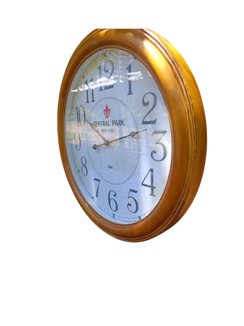 RELOJ DE PARED GRANDE DISEÑO VINTAGE 80 CM CENTRAL PARK-1