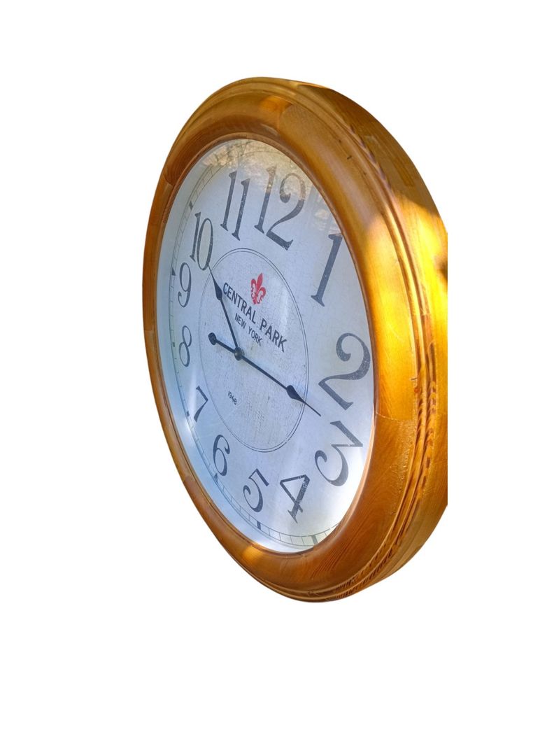 RELOJ DE PARED GRANDE DISEÑO VINTAGE 80 CM CENTRAL PARK-2