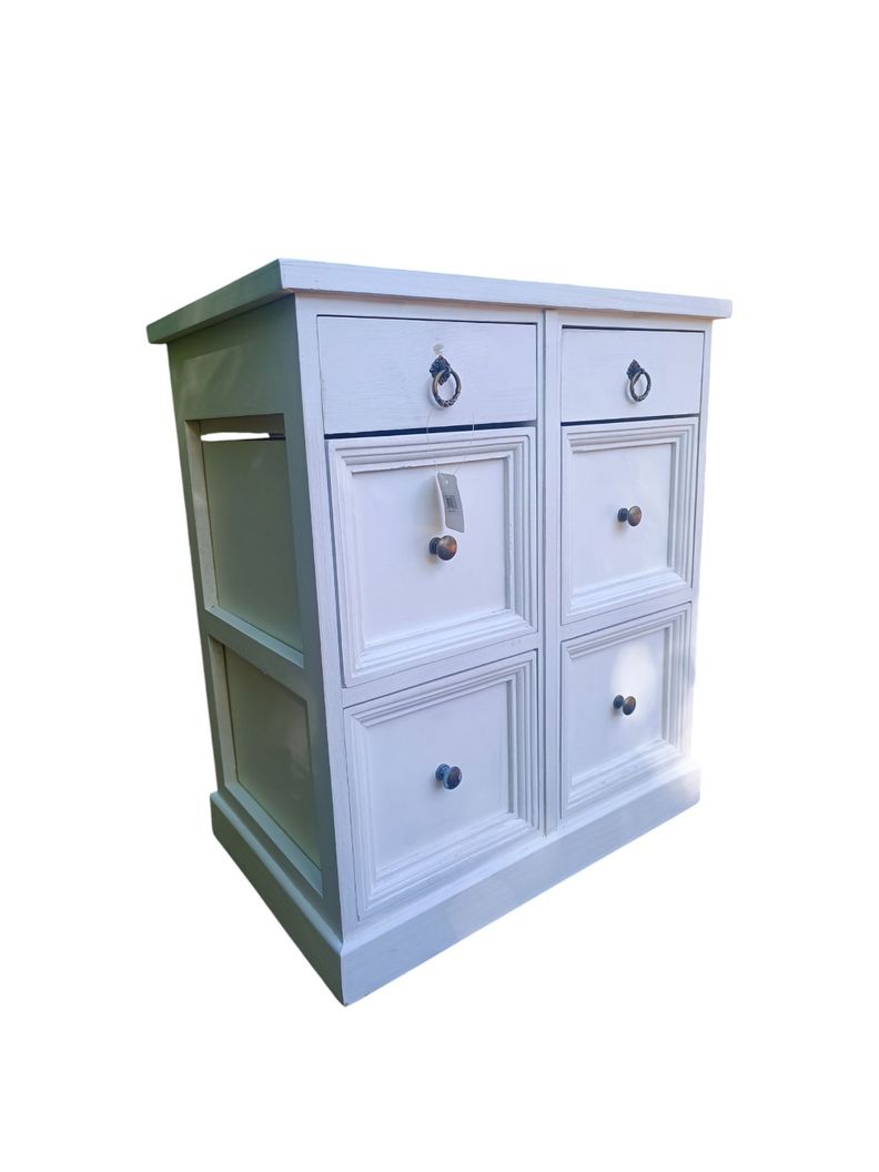VELADOR MADERA BLANCO SHABBY CHIC-2