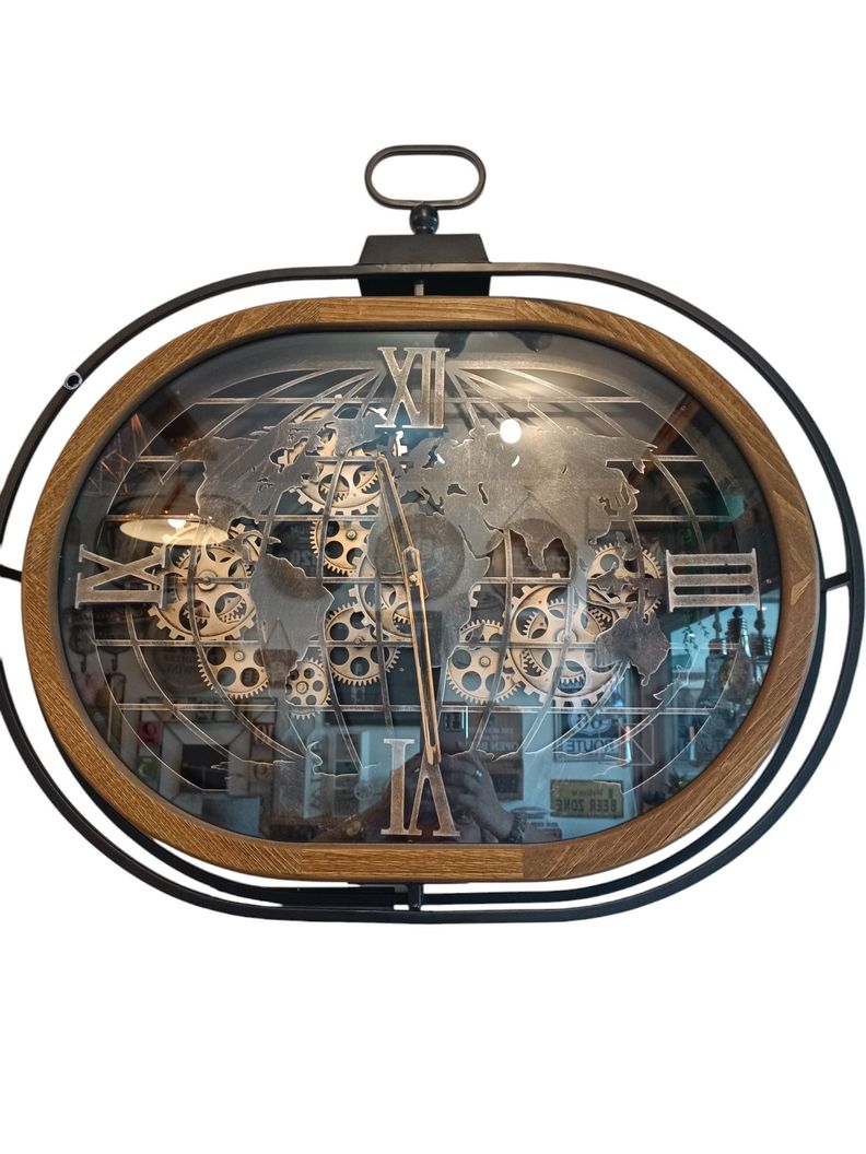 RELOJ PARED GRANDE CON ENGRANAJES EN MOVIMIENTO-1