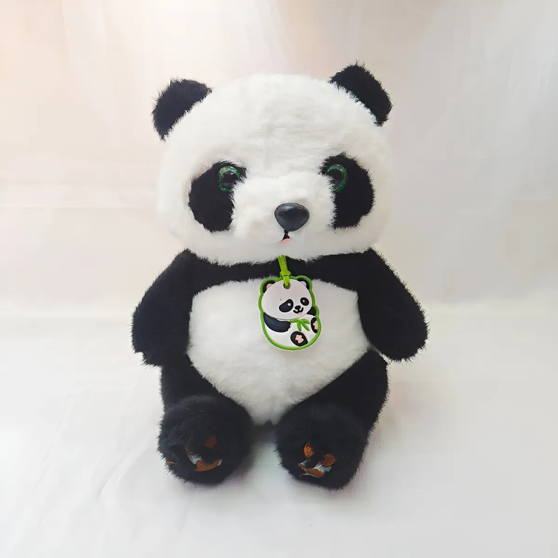 Peluche De Apego Osito Panda 28 Cm