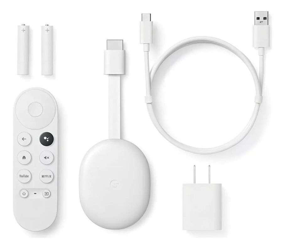 Google Chromecast 4 4k Hdmi Android Tv Google Play-0