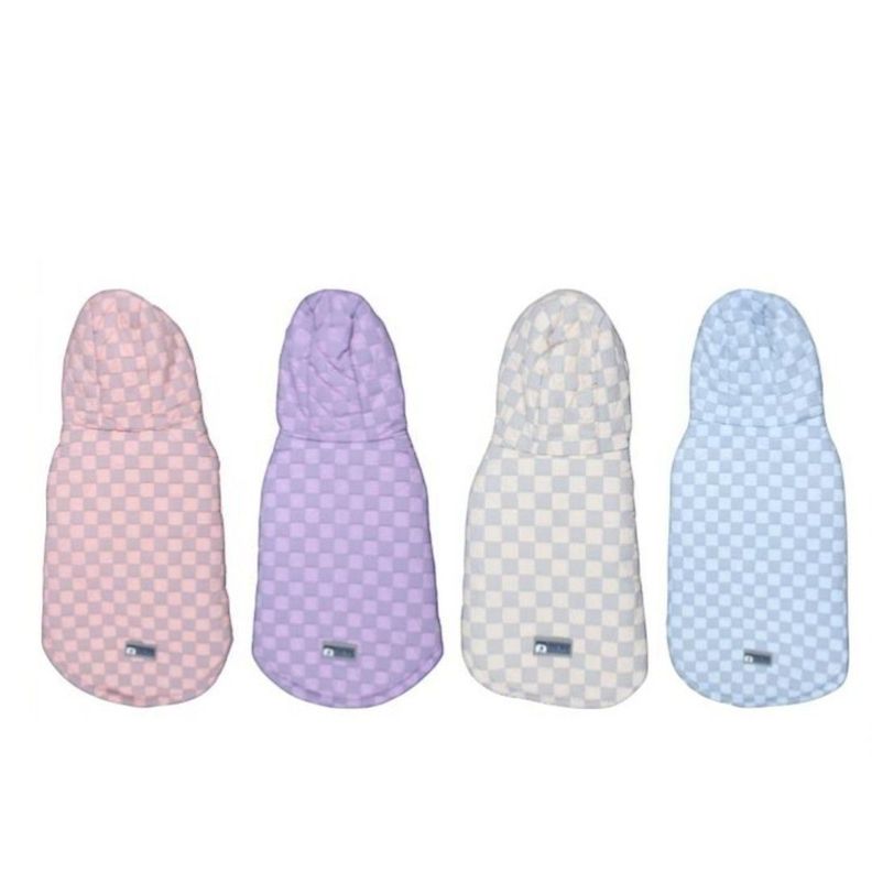 Ropa para Mascota Talla M con Capucha Morado