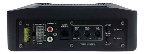 Subwoofer Plano Amplificado Nakamichi 1000w Nbf618s-1