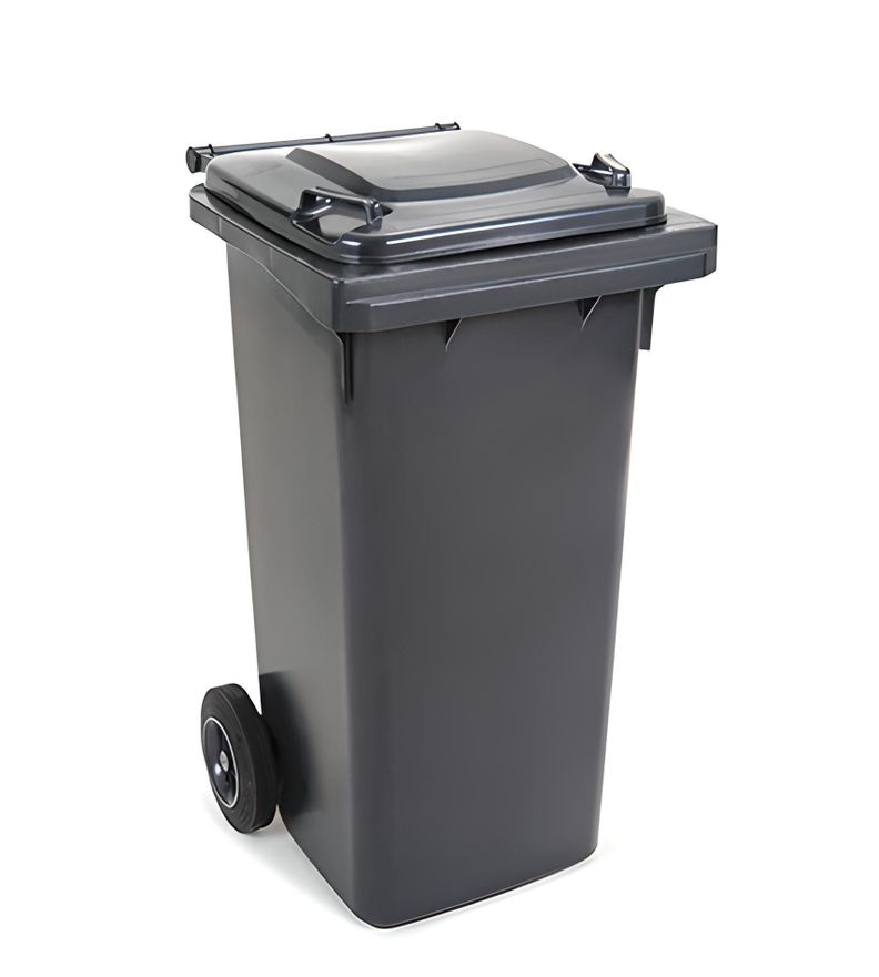 Basurero de 240 Litros RC - Gris-0