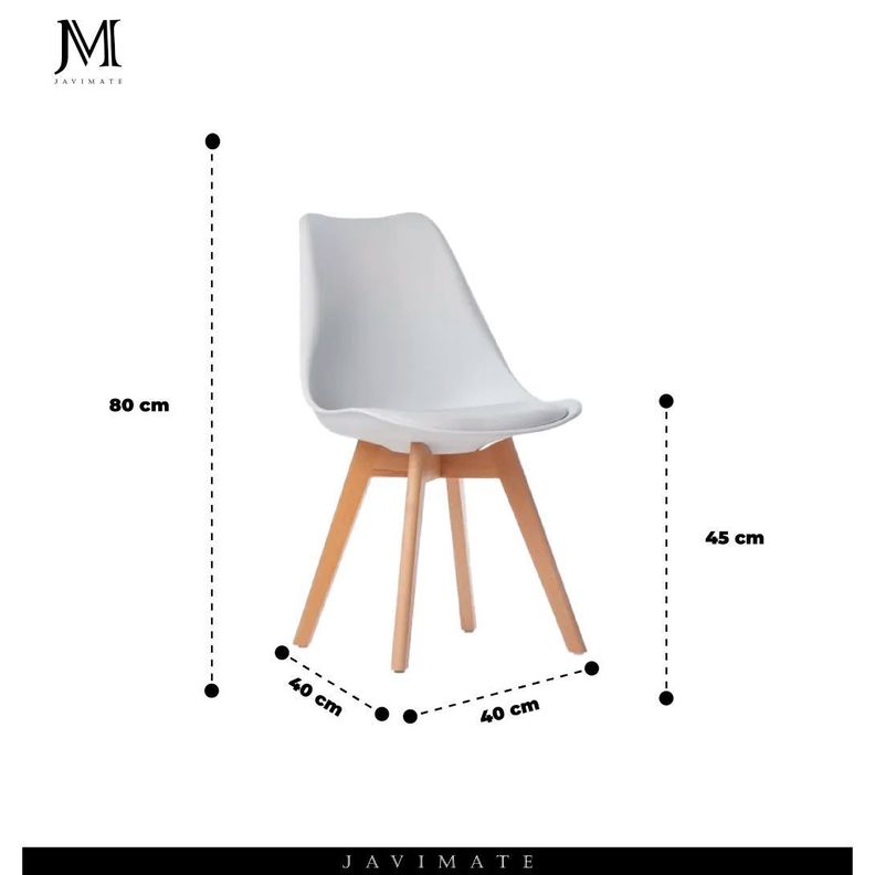 Silla De Comedor Tulip-4