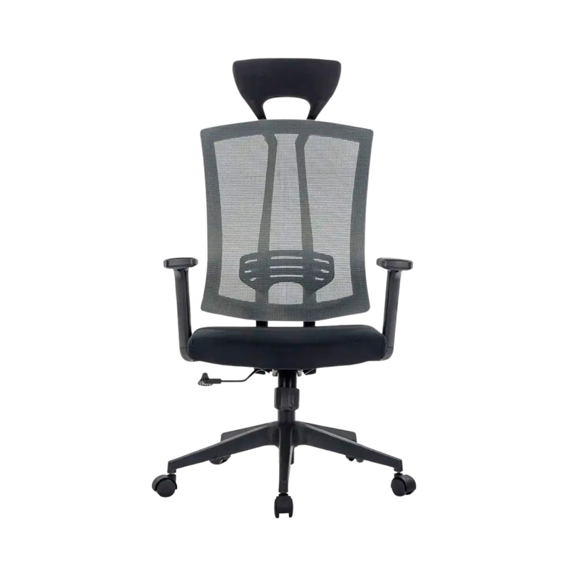 Silla De Oficina Ergonomica Pro Apoyacabeza Javimate Color Negro-0