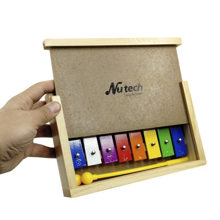 Metalófono Niños Nutech 8 Notas Colorido 5937-2