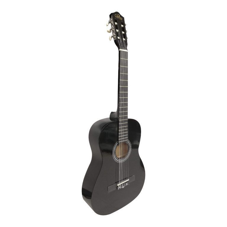 Guitarra Clásica 39 Sevillana + Funda Alma - Black 8448-1