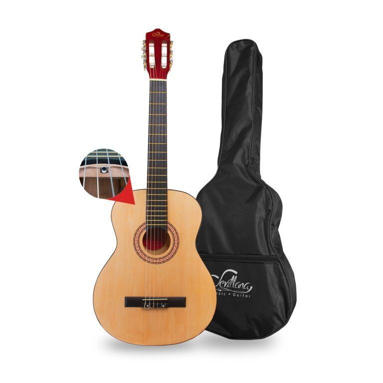 Guitarra Clásica 39 Sevillana + Funda Alma - Natural 8446-0