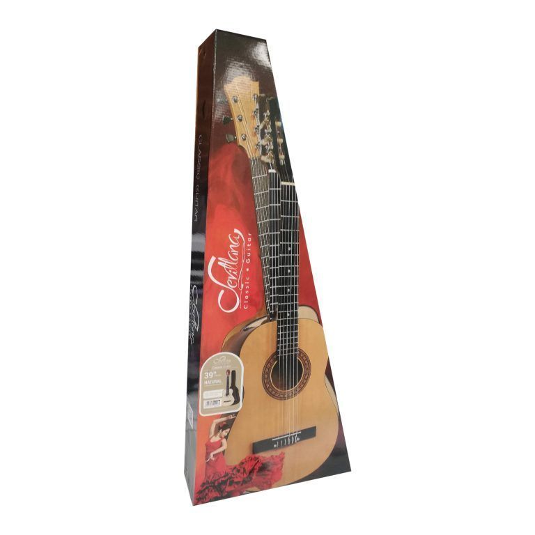 Guitarra Clásica 39 Sevillana + Funda Alma - Natural 8446-1