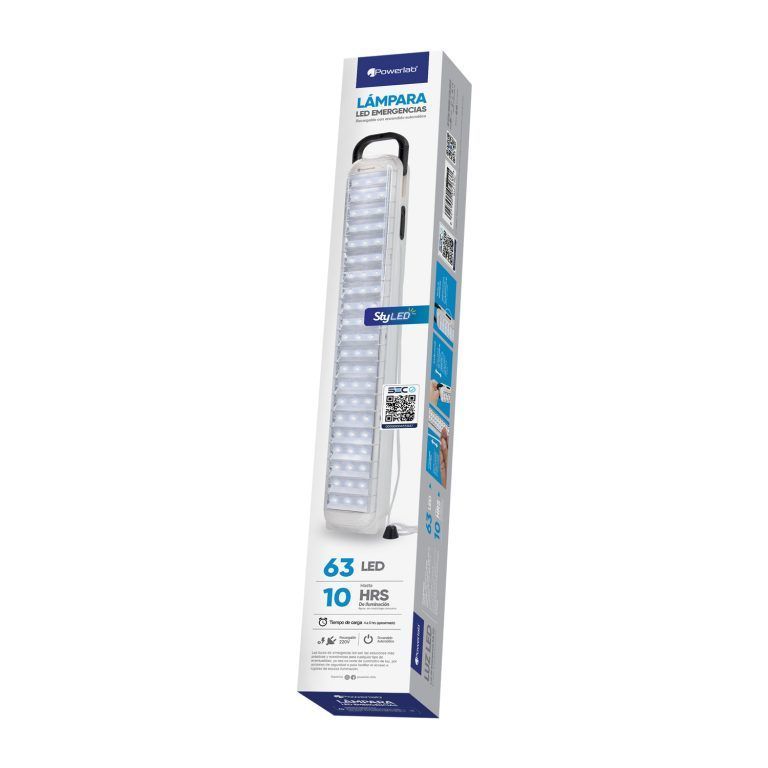 Lámpara Emergencia Recargable 63 Led -7263 Nexstore-5