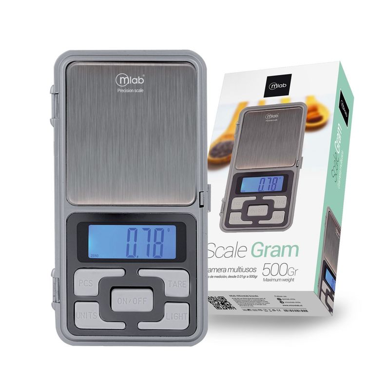 Balanza portatil gramera ScaleGram 500g