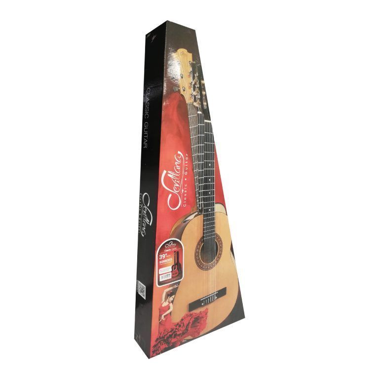 Guitarra Clásica Acústica 39 Sevillana + Funda Alma - 8447-2