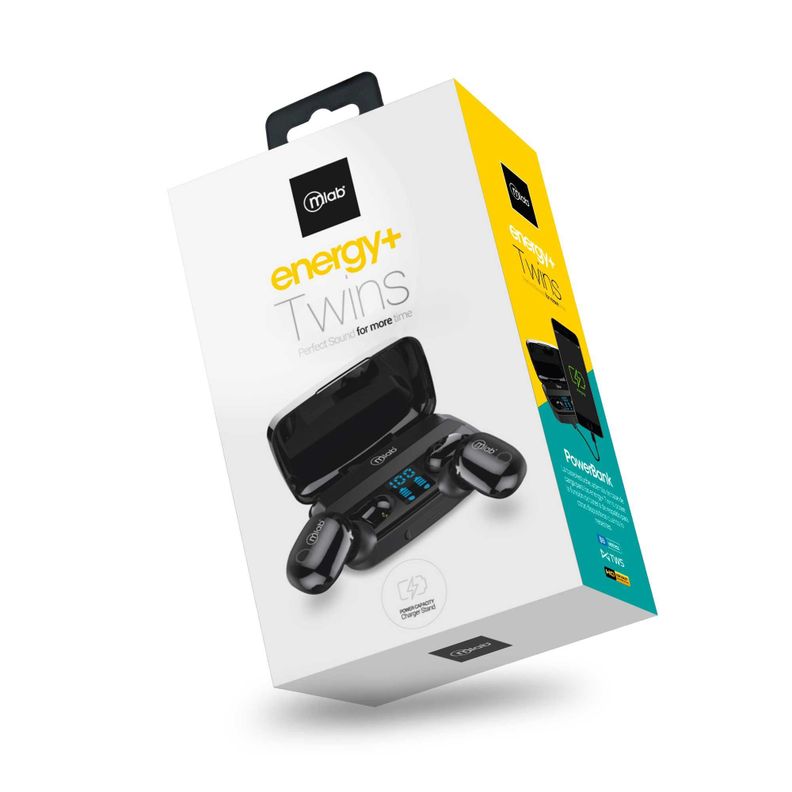 Audífonos energy+ Twins / Powerbank function Mlab 8971 Nexstore-3