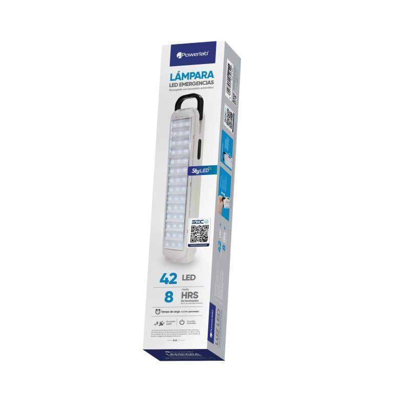Lámpara Emergencia Recargable 42 Led - 7262 Nexstore-5