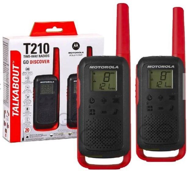 Radio Motorola Walkie Talkie T210 - 8975-0