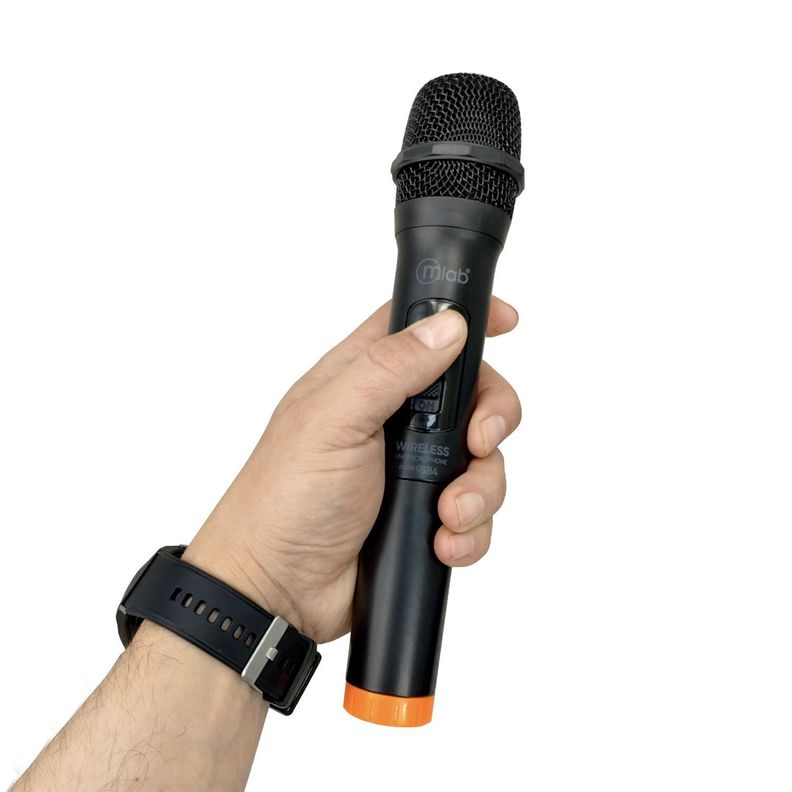 Micrófono Inalámbrico UHF Portátil Recargable-9384-1