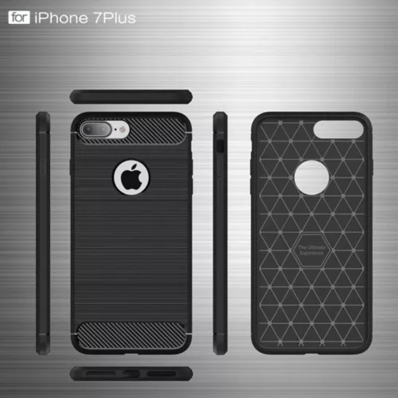 Carcasa Ultra Para iPhone 7 Plus Gris-3
