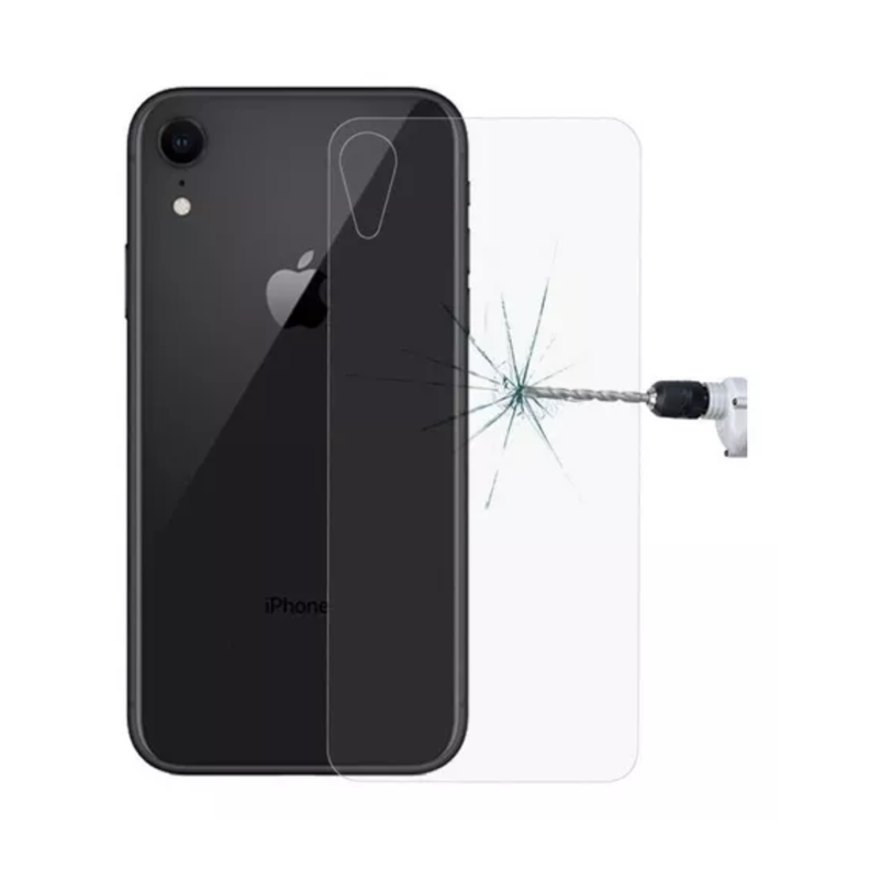 Lamina De Vidrio Templado Trasera De iPhone XR-1
